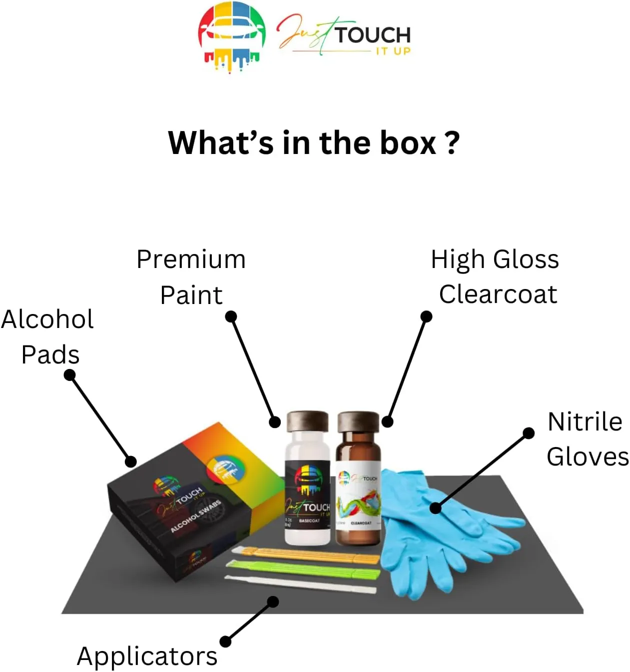 – Exact-Match Touch Up Paint Kit, Compatible with Nissan/Infiniti, Pacific Sunset Metallic, Color Code EAW.