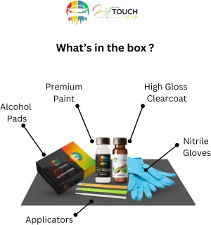 – Exact-Match Touch Up Paint Kit, Compatible with Nissan/Infiniti, Pacific Sunset Metallic, Color Code EAW.