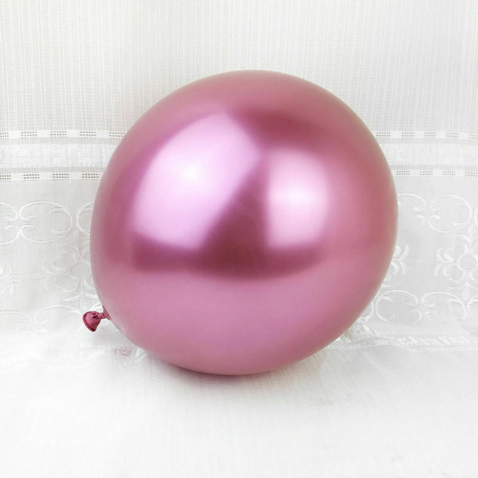 10/50X 30cm Metallic Chrome Balloons for Birthday & Wedding Parties