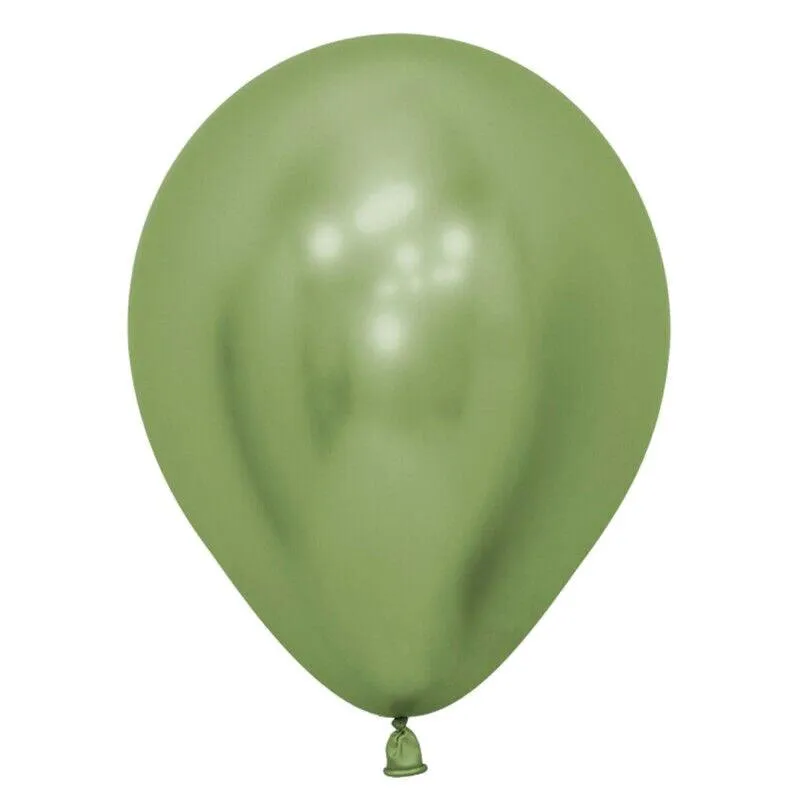 10/50X 30cm Metallic Chrome Balloons for Birthday & Wedding Parties