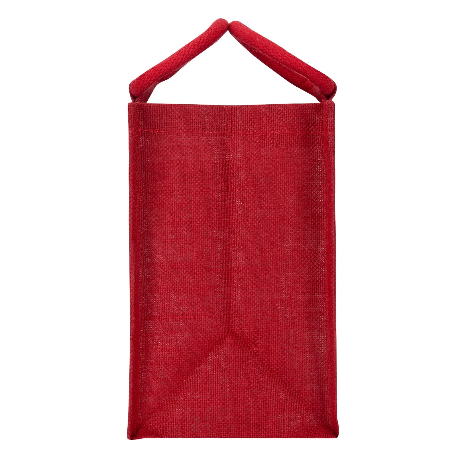 11" x 10" Cat Print Zipper Lunch Bag (Red)