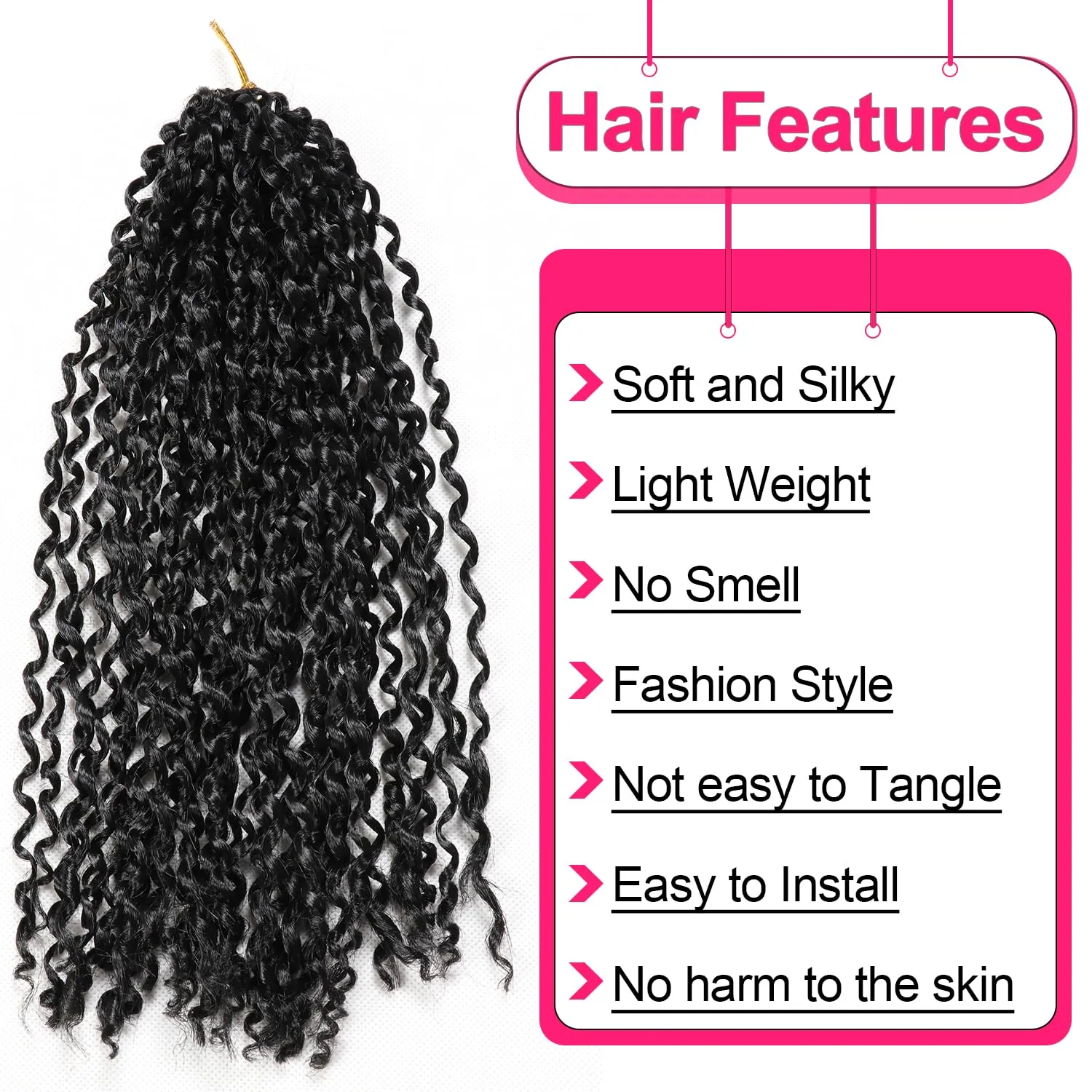 12 Inch Short Passion Twist Hair 6 Bundles Marlybob Kinky Curly Crochet Hair for Black Women Jerry Curly Braiding Hair (6 Bundles 12 Inch, 1b#)