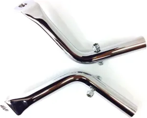 1993-2008 Chrome Eliminate Remove Saddle Bag Bar Guard Guards Eliminator Support Bracket Harley Davidson Touring like Electra Glide Road King Ultra Classic Limited CVO 46565-04 Saddlebag Support Kit S