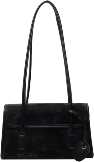 2024 New Shoulder Bags Solid Color Underarm Bag for Girl Women Armpit Bag Large Capacity Handbag