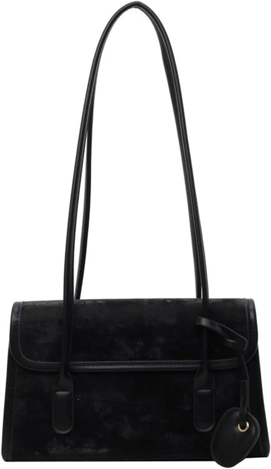 2024 New Shoulder Bags Solid Color Underarm Bag for Girl Women Armpit Bag Large Capacity Handbag