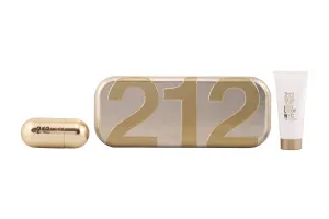 212 VIP Coffret: Eau De Parfum Spray 50ml/1.7oz   Body Lotion 100ml/3.4oz 2pcs