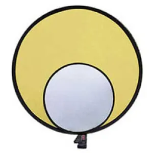 22" Collapsible Reflector - Silver / Gold