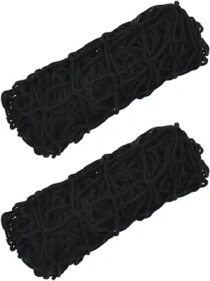 2PCS Heavy-Duty Slow Feed Hay Net for Horses, Goat, Sheep – Reduce Waste & Support Healthy Digestion, Durable Hay Bags with Easy Install & Quick Hanging, Black