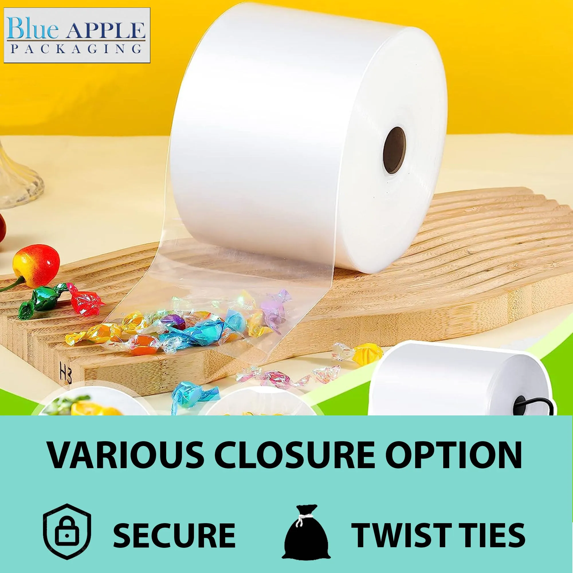 5 inch x 725ft Poly Tubing Roll 6 Mil LDPE Low Density
