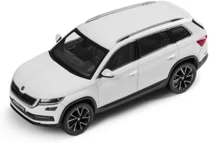 565099300S9R Kodiaq Model Car 1:43 Moon White Metallic Accessories Miniature