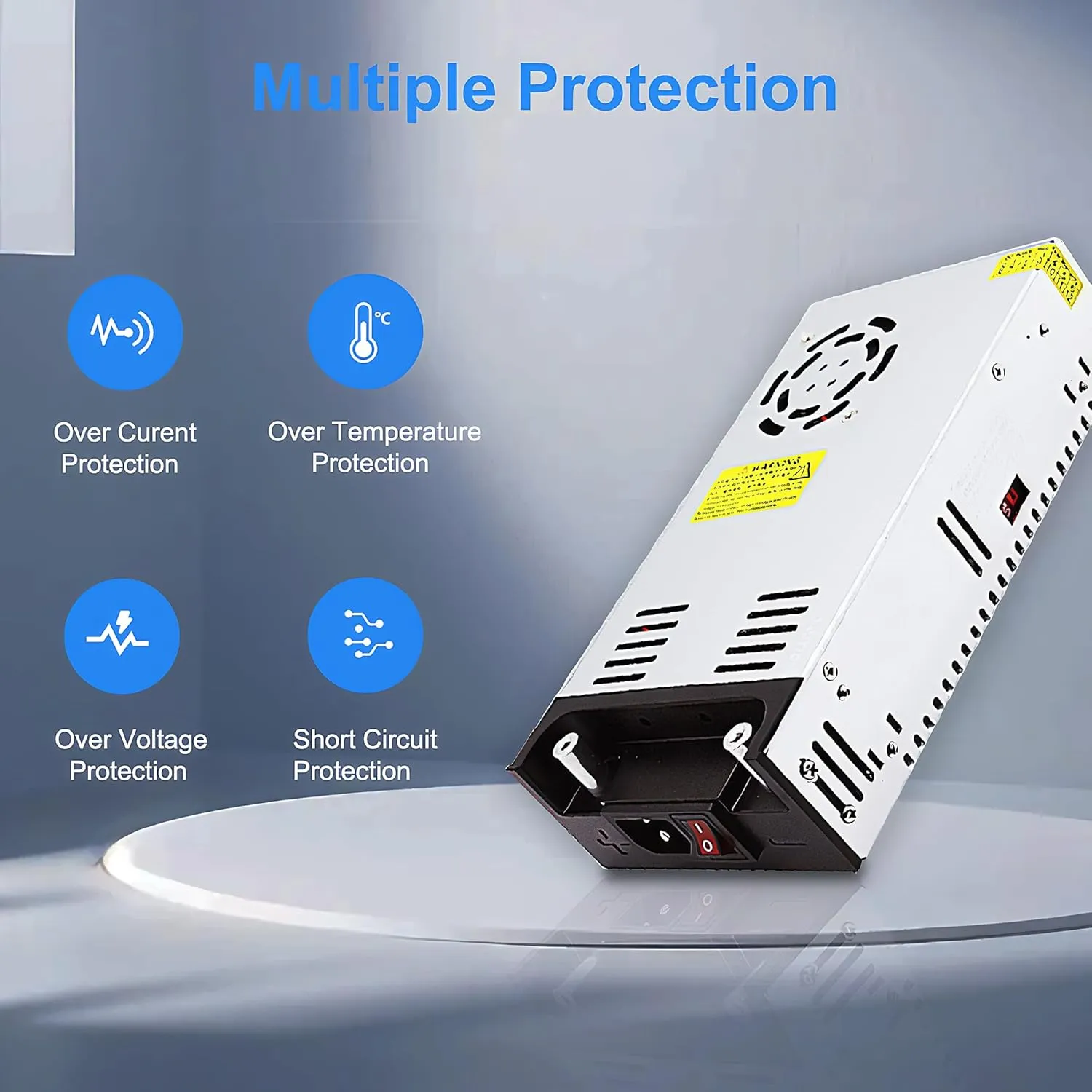 AC to DC 24V 15A 360W Power Supply Universal Regulated Switching AC to DC Converter AC110V/220V (SMPS) Transformer Driver Adapter for LED Strip Light, CCTV Camera Security, Radio (DC24V-15A-360W)