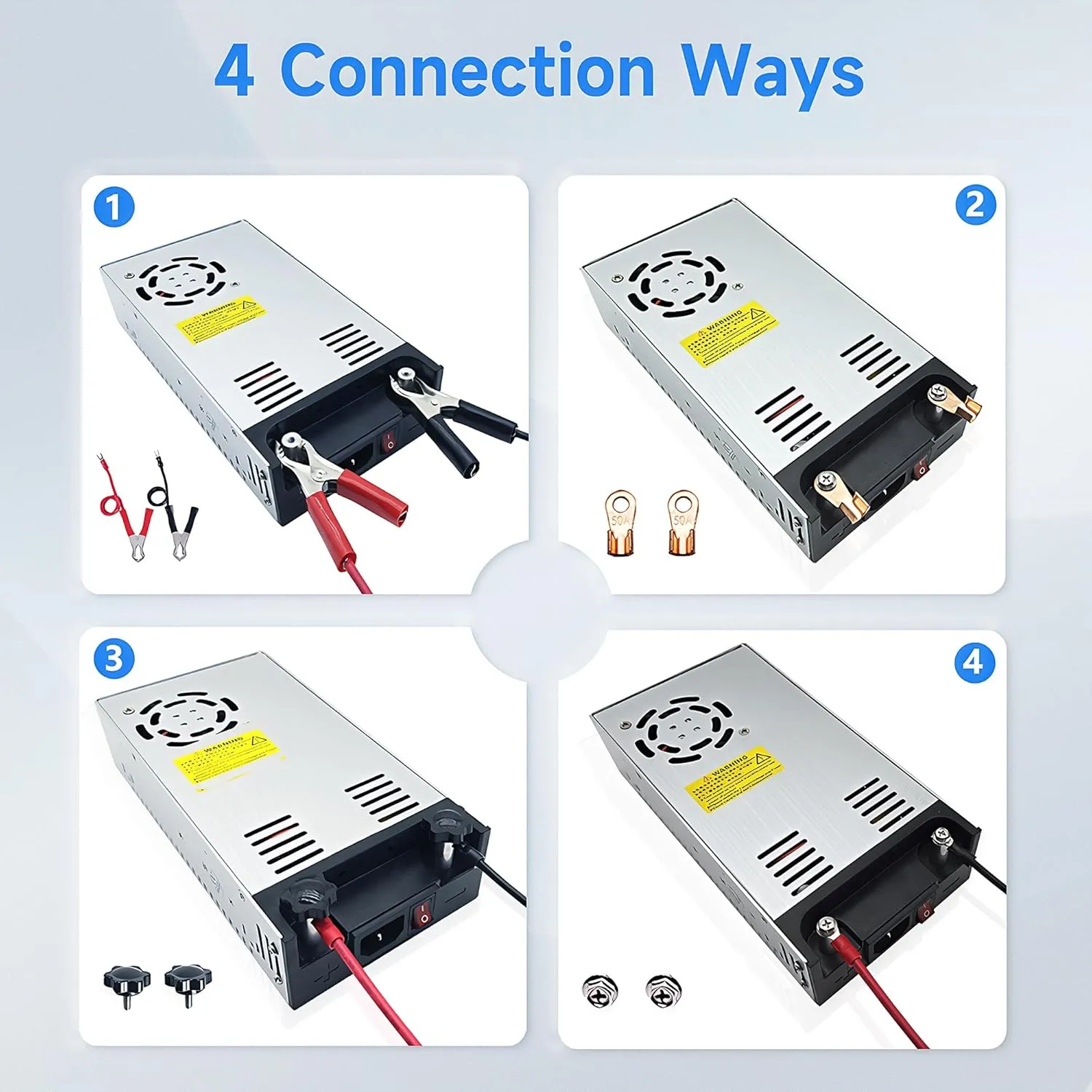 AC to DC 24V 15A 360W Power Supply Universal Regulated Switching AC to DC Converter AC110V/220V (SMPS) Transformer Driver Adapter for LED Strip Light, CCTV Camera Security, Radio (DC24V-15A-360W)