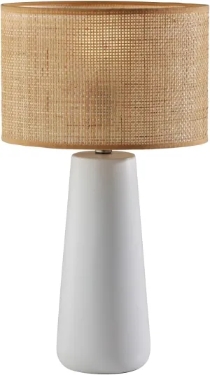 ADESSO Sheffield Table Lamp- White