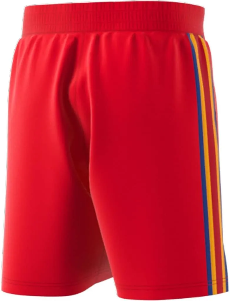 adidas Men's Eric Emanuel McDonald's Basketball Shorts, Red