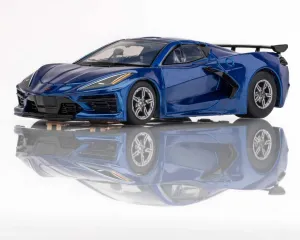 AFX 22094 Corvette C8 Riptide Blue Metallic