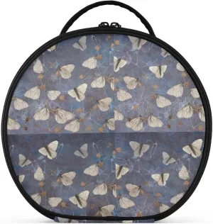 ALAZA Butterflies on Thorns Travel Make Up Organizer Cosmetic Brush Bags Case