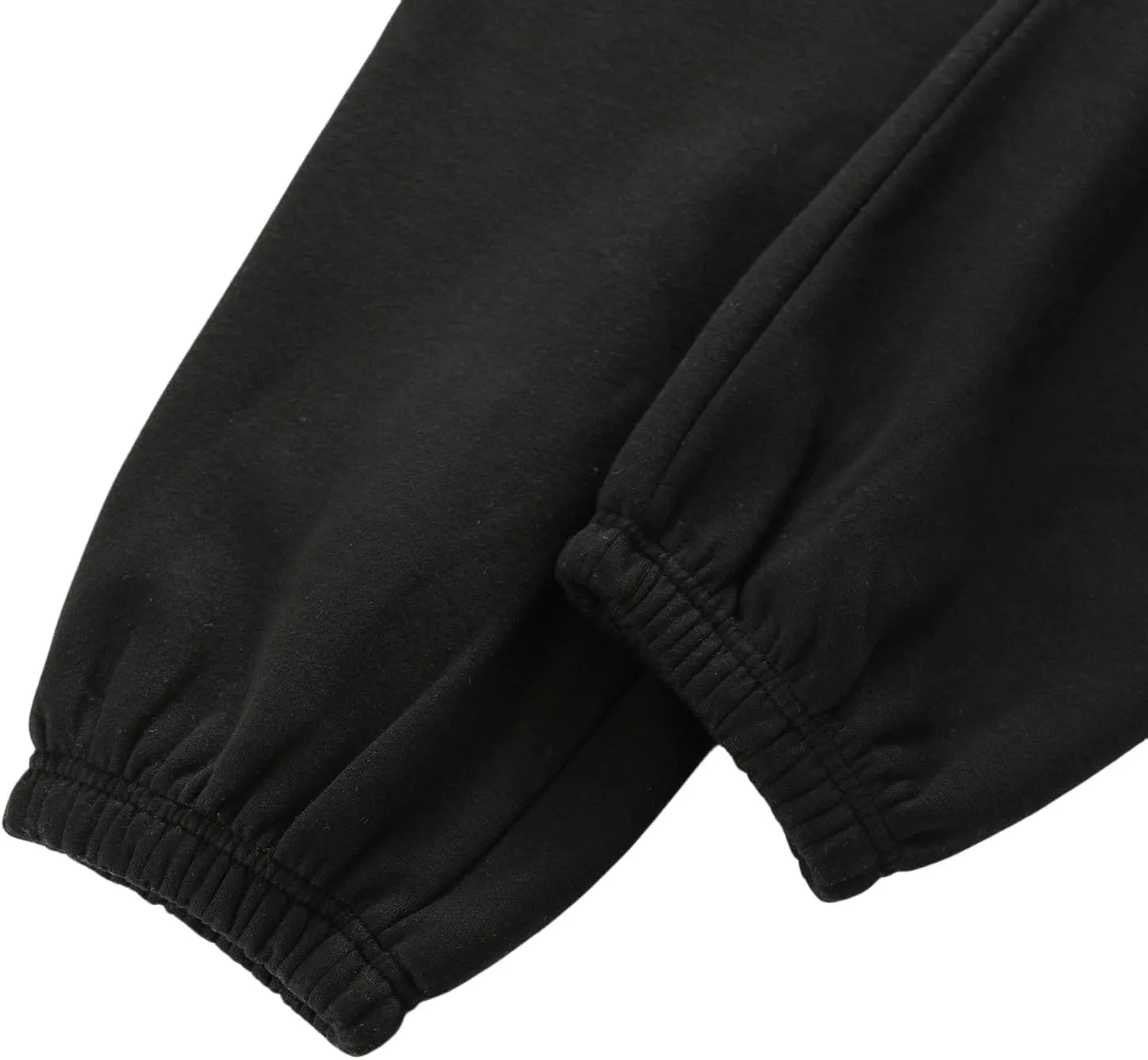 Amazhiyu Womens Fleece High Waisted Sweatpants Drawstring Lounge Joggers Pants