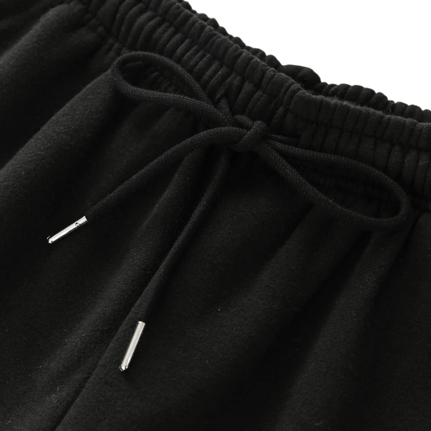 Amazhiyu Womens Fleece High Waisted Sweatpants Drawstring Lounge Joggers Pants