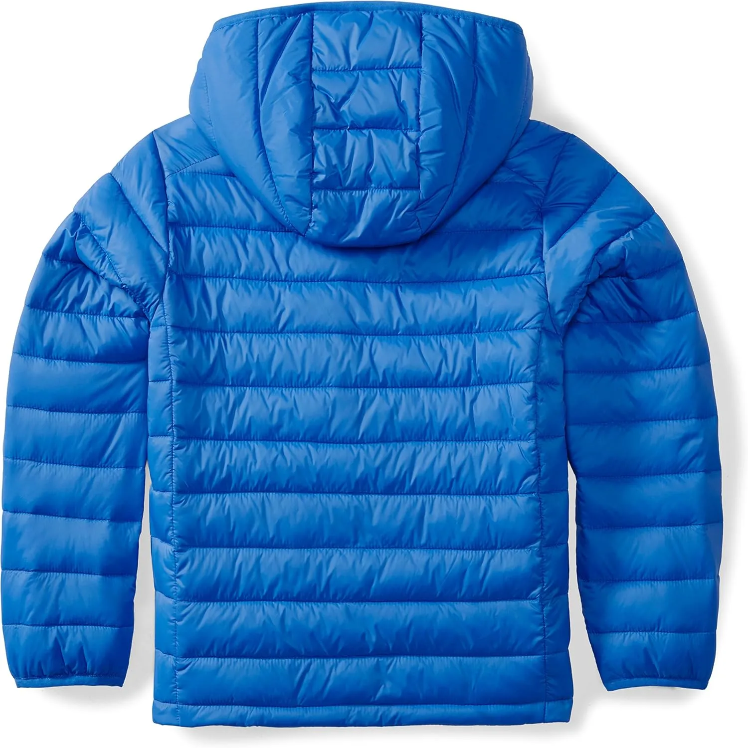 Amazon Essentials Boys and Toddlers' Lightweight Water-Resistant Packable Hooded Puffer Jacket