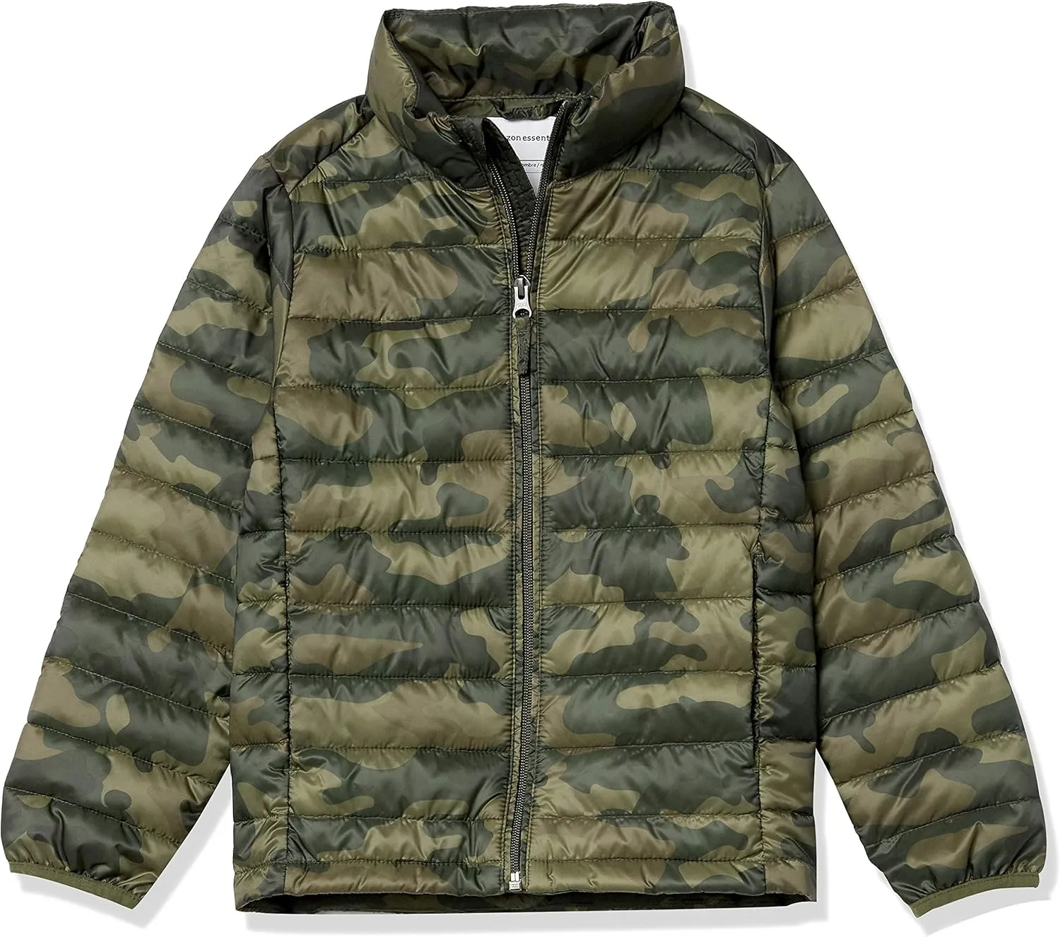 Amazon Essentials Boys and Toddlers' Lightweight Water-Resistant Packable Puffer Jacket