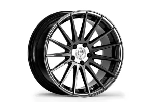 ARK CW225S-1995.15BC -225S Cast Wheel | Black Metallic Chrome | 19X9.5 | Offset 15 | PCD 5X114.3 | Centerbore 73.1