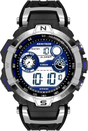 Armitron Sport Men's Digital Chronograph Resin Strap Watch, 40-8231