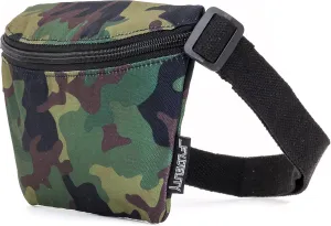 Army Camo Fanny Pack Crossbody Bags for Women Festival Bag Cute Fanny Packs for Women Fashionable Concert Rave Accessories Small Fanny Pack for Men Womens Fashion Belt Waist Hip Bum Slim 90s