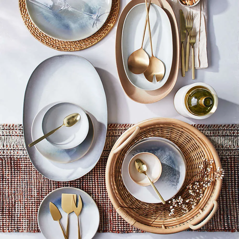 Artesia Natural Round Placemat
