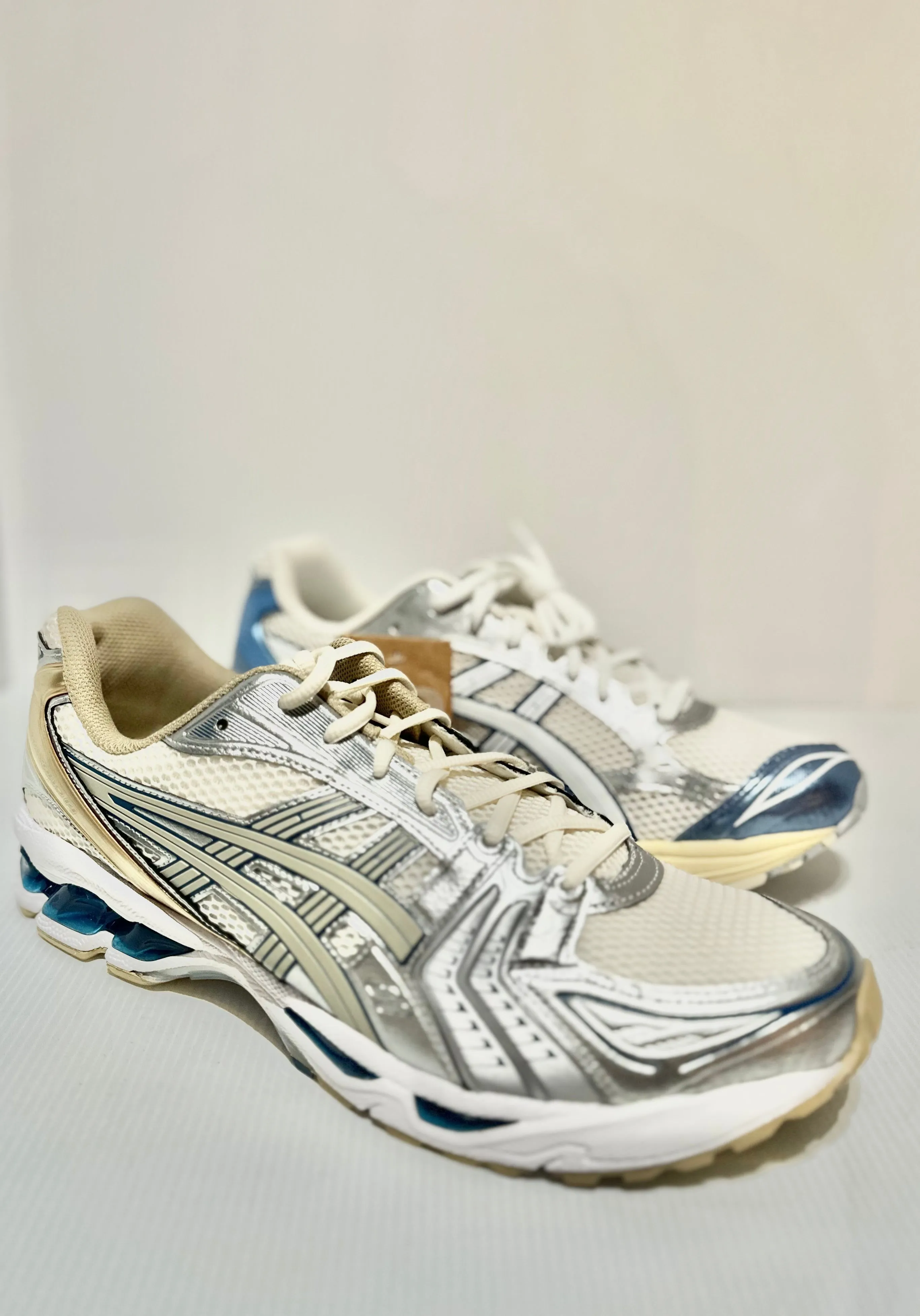 ASICS Gel-Kayano 14 - Cream Metallic Blue