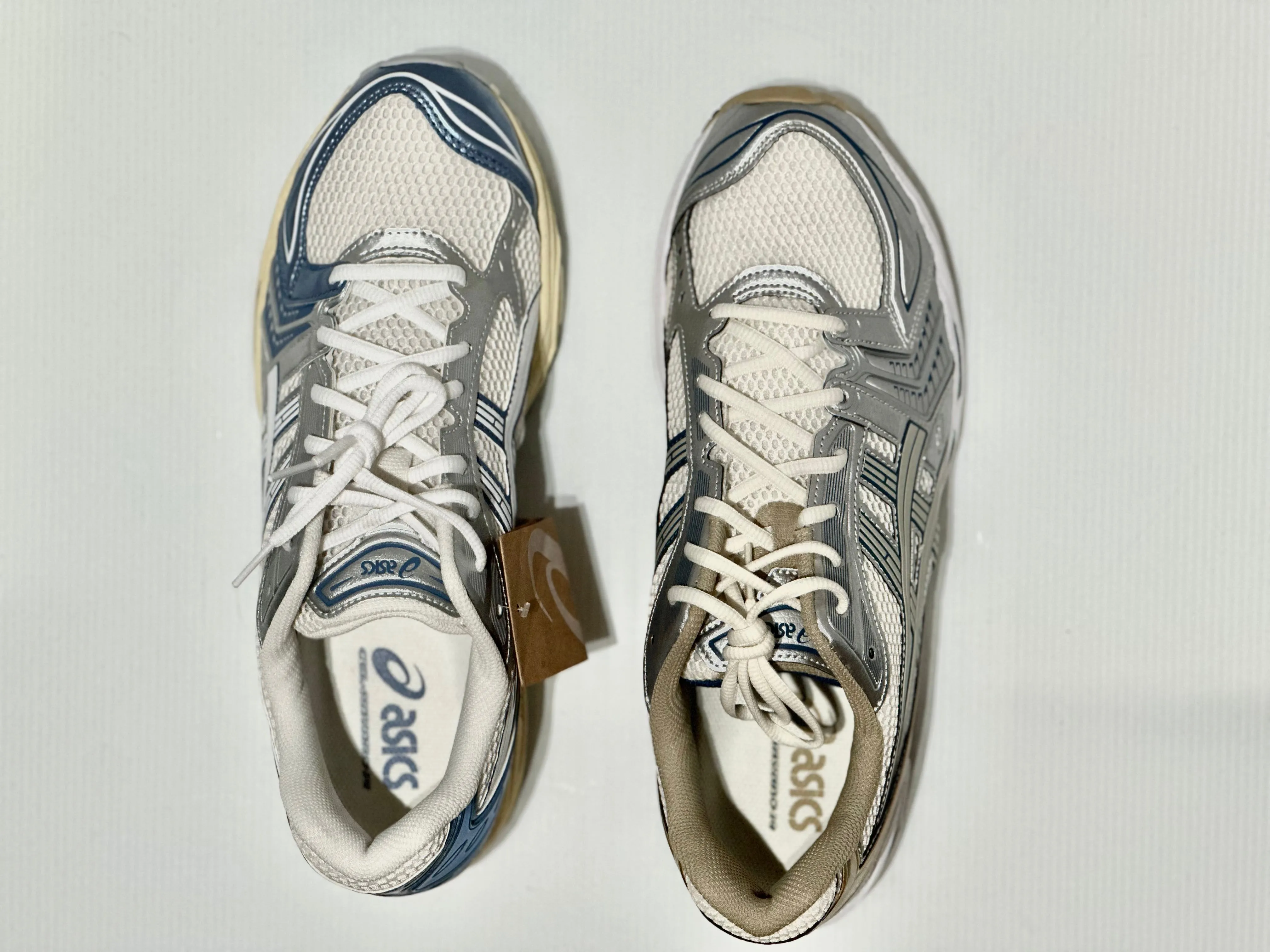 ASICS Gel-Kayano 14 - Cream Metallic Blue