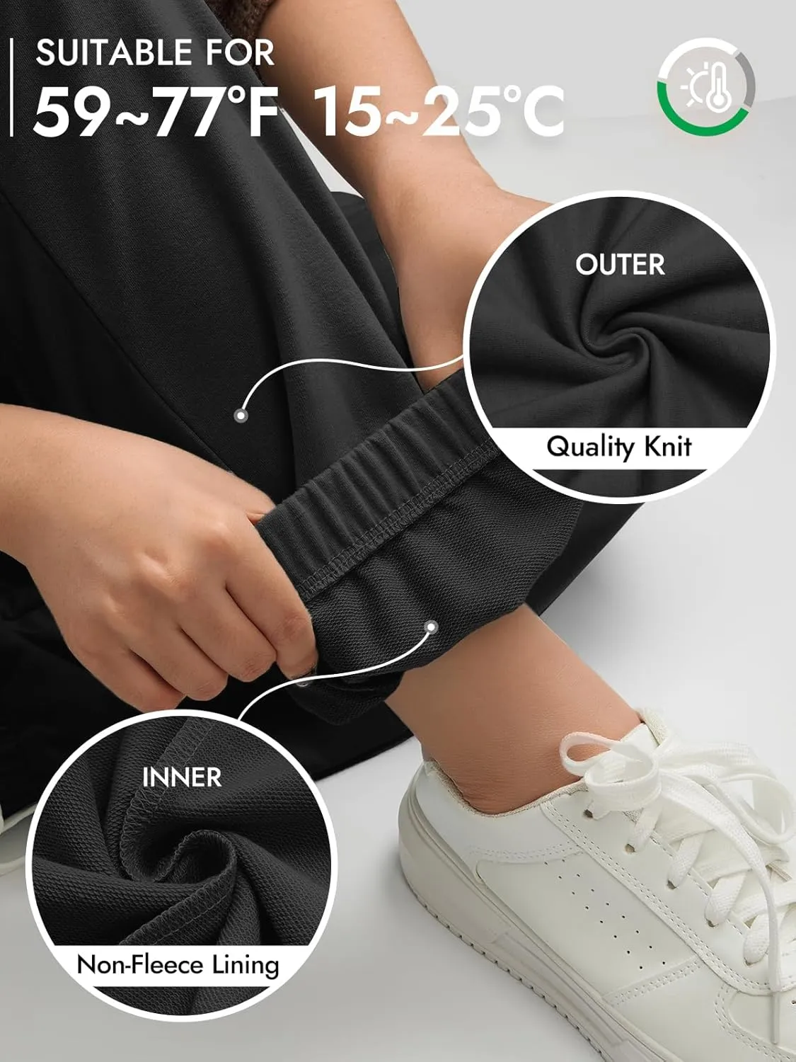 ATHMILE Baggy Sweatpants for Women with Pockets-Lounge Womens Pajams Pants-Womens Running Joggers Fall Clothes Outfits 2025