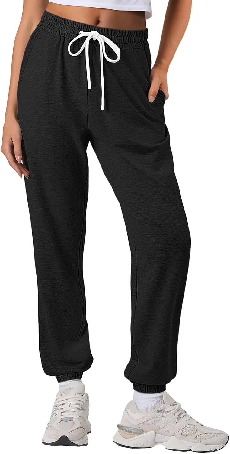 ATHMILE Baggy Sweatpants for Women with Pockets-Lounge Womens Pajams Pants-Womens Running Joggers Fall Clothes Outfits 2025