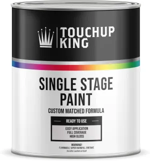 Automotive Paint Single Stage Quart Size Made For Buick GULFSTREAM BLUE METALLIC WA4026