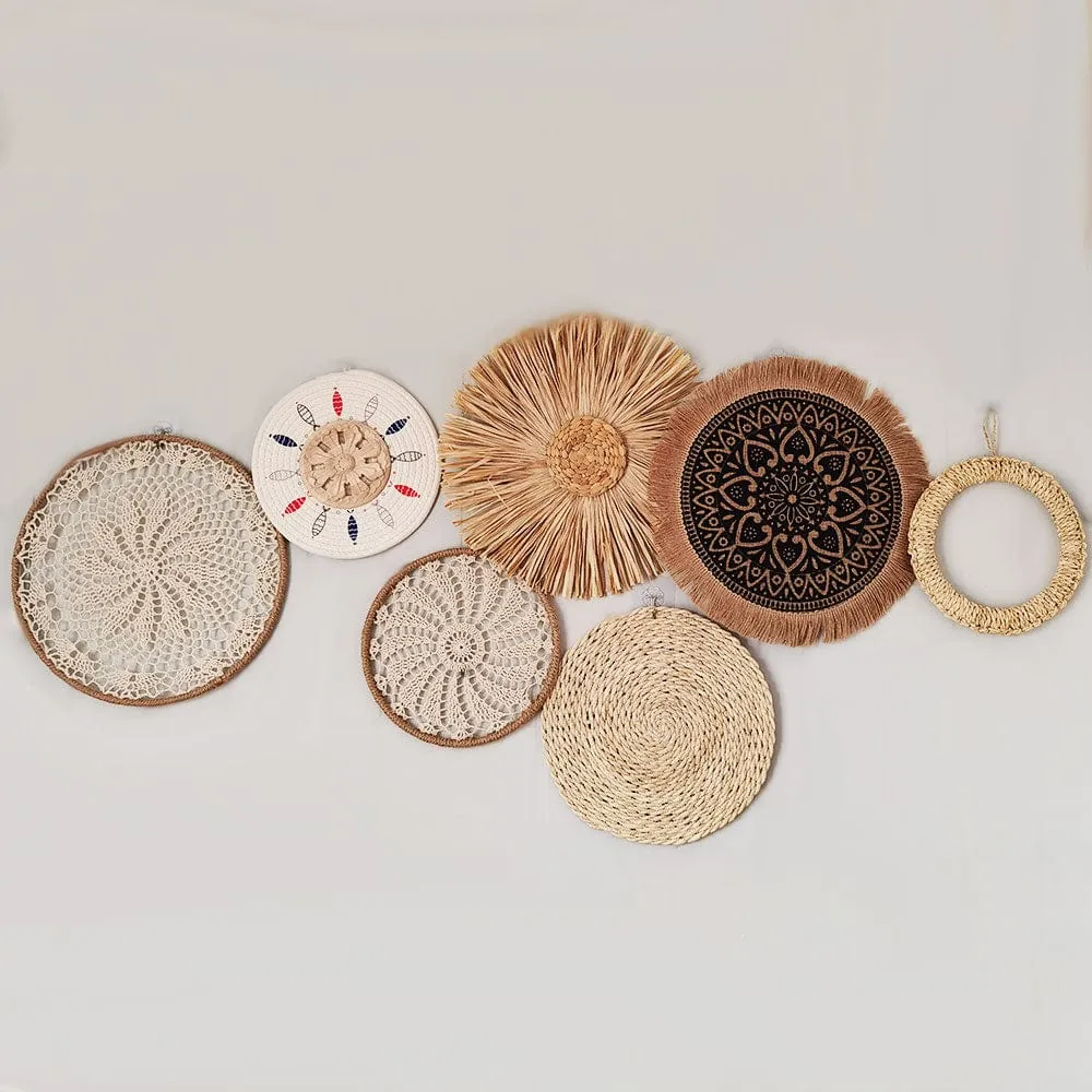 Autumn Rattan Wall Art Set