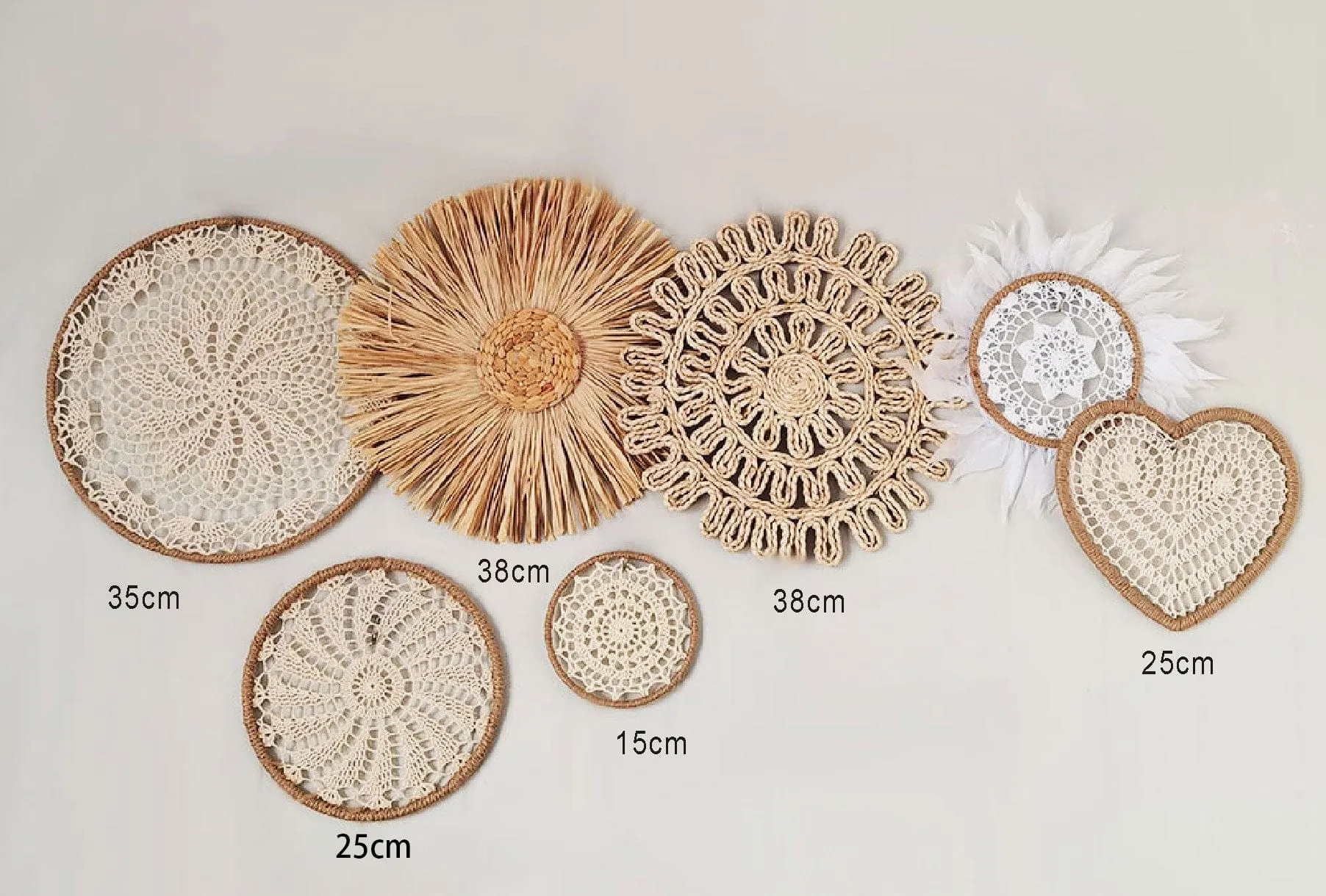 Autumn Rattan Wall Art Set
