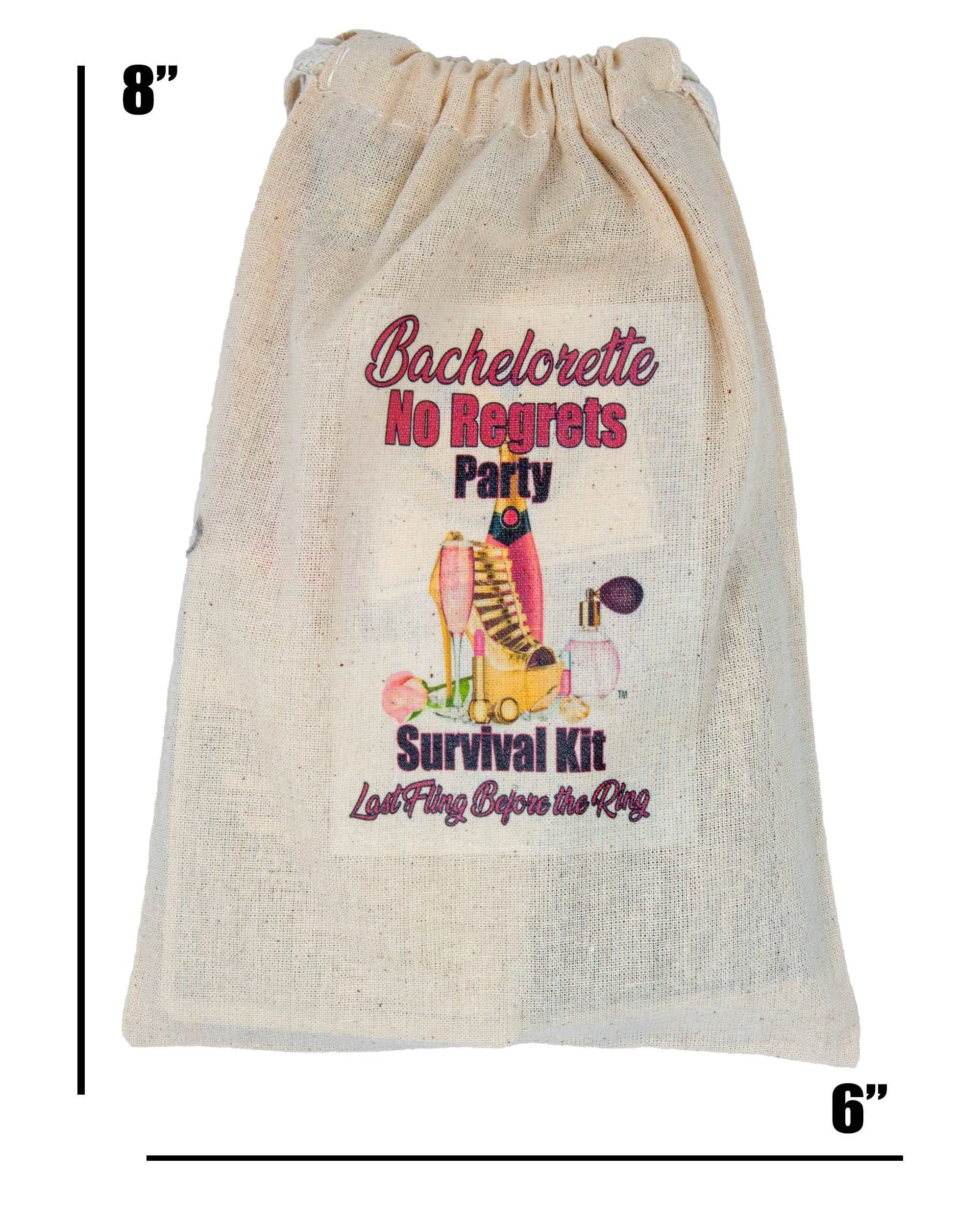 Bachelorette Party Survival Kit Fully Loaded with Keepsakes