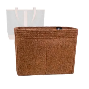 Bag Organizer for Celine Small Cabas in Triomphe (Bag Length: 10″ | 26.5cm) - Premium Felt Purse Handbag Insert Liner Shaper (Handmade) Soft Structure Support (20 Color Options)