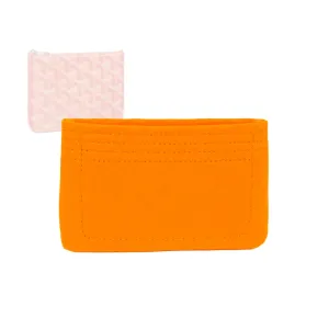 Bag Organizer for Goyard Senat Mini Pouch - Premium Felt Purse Handbag Insert Liner Shaper (Handmade) Soft Structure Support (25 Color Options)