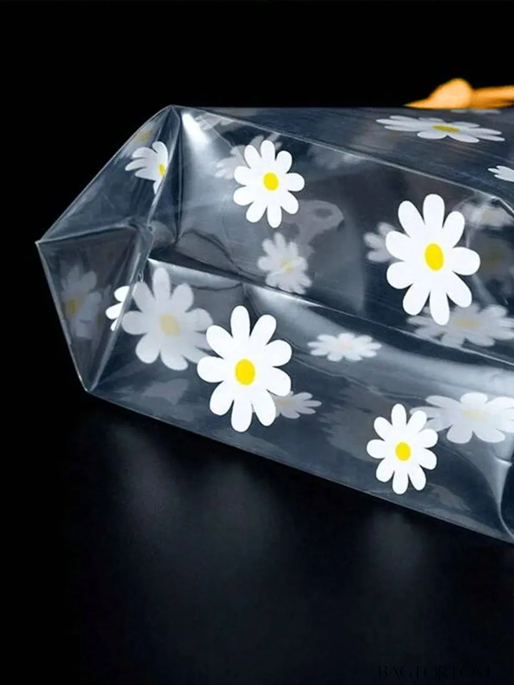 BagForLove - 5pcs Waterproof Storage Bags with Daisy Pattern: Portable, Organize Clothes, Shoes, Makeup, and Toiletries