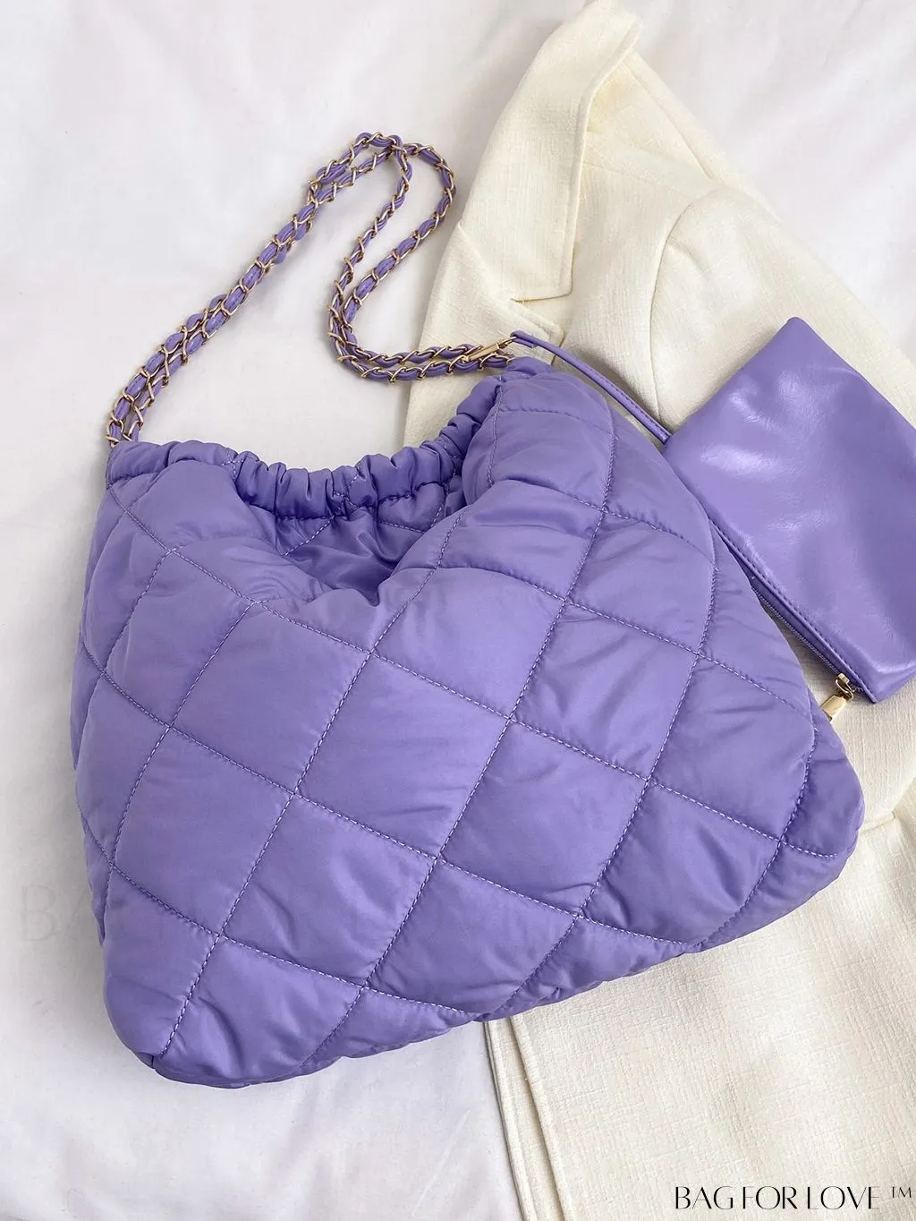 BagForLove - Chic Chain Strap Tote Bag: Spacious, Stylish, Comes with a Coin Purse
