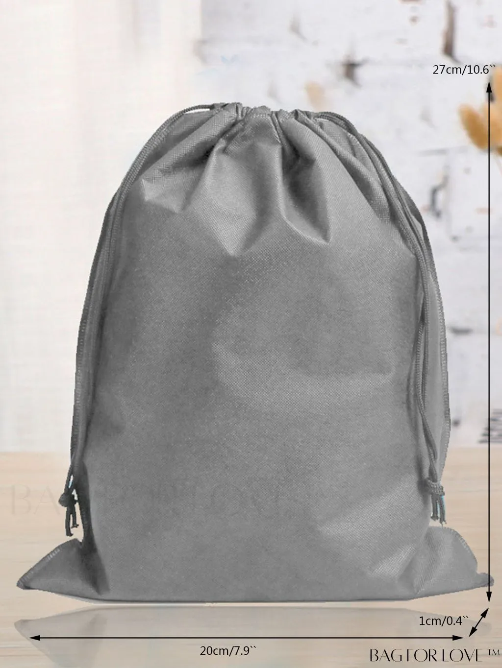 BagForLove - College Dorm Essentials: Premium Drawstring Storage Bag (1pc)