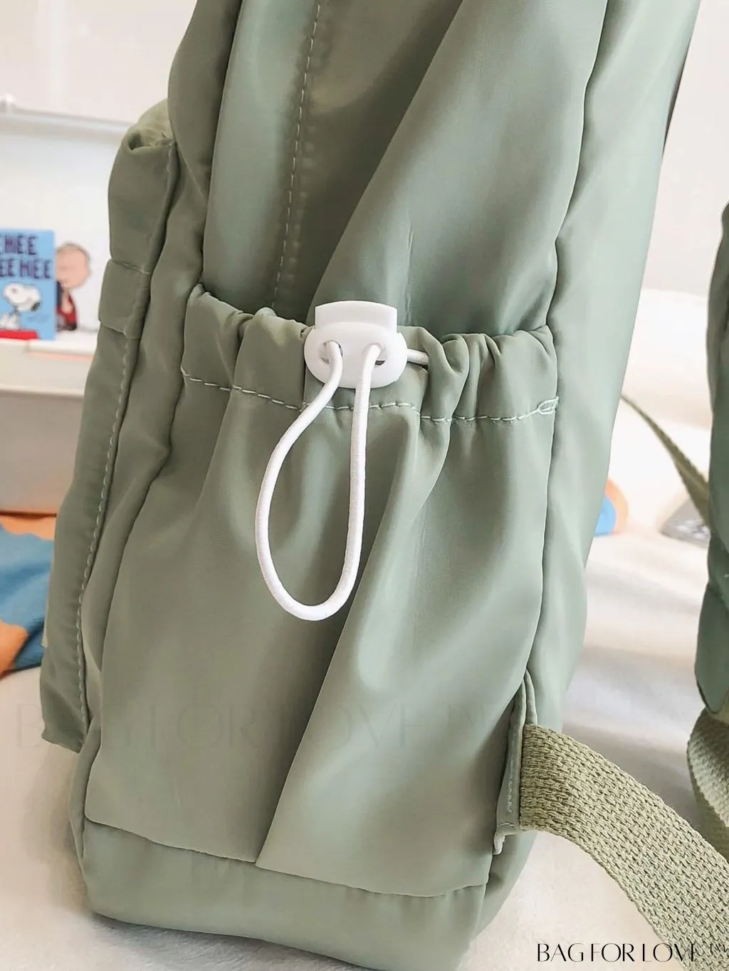 BagForLove - College Letter Patch Backpack: Stylish & Practical Bag for School