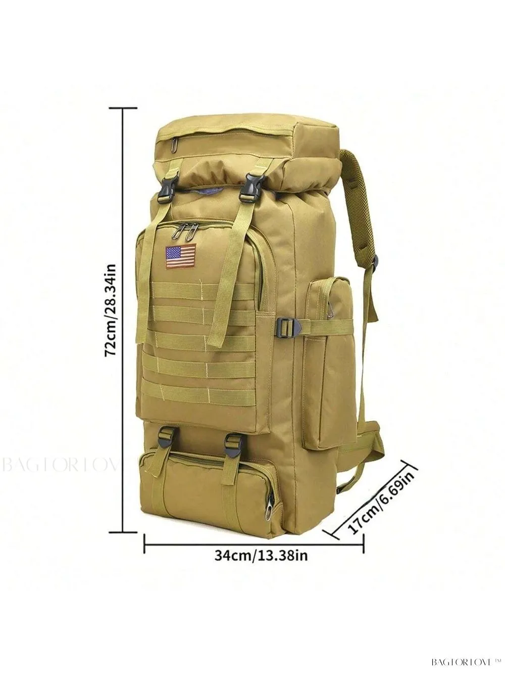 BagForLove - Extra Capacity Adventure Bag for Endless Explorations