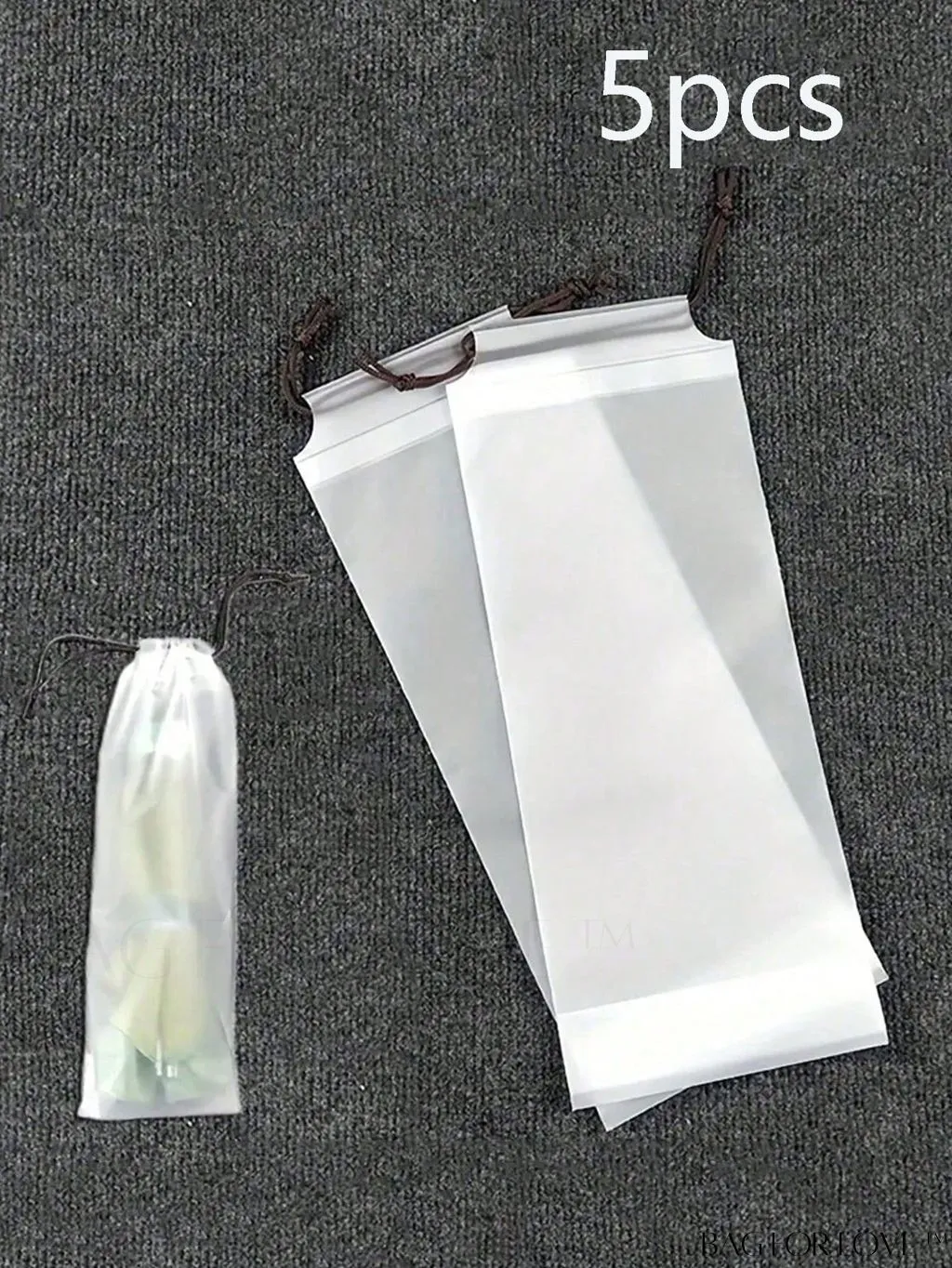 BagForLove - Foldable Waterproof Umbrella Rain Bag with Drawstring - Ideal for College Dorms