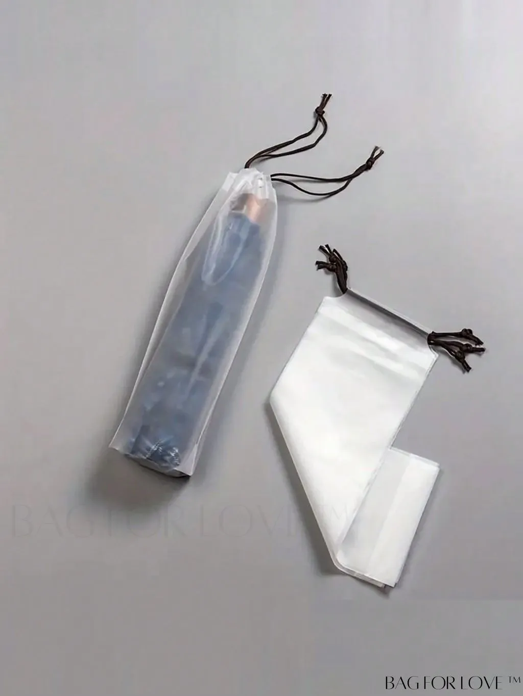 BagForLove - Foldable Waterproof Umbrella Rain Bag with Drawstring - Ideal for College Dorms
