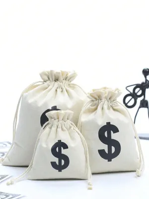 BagForLove - Glittering Canvas Cash Sacks for Ladies' Night Out