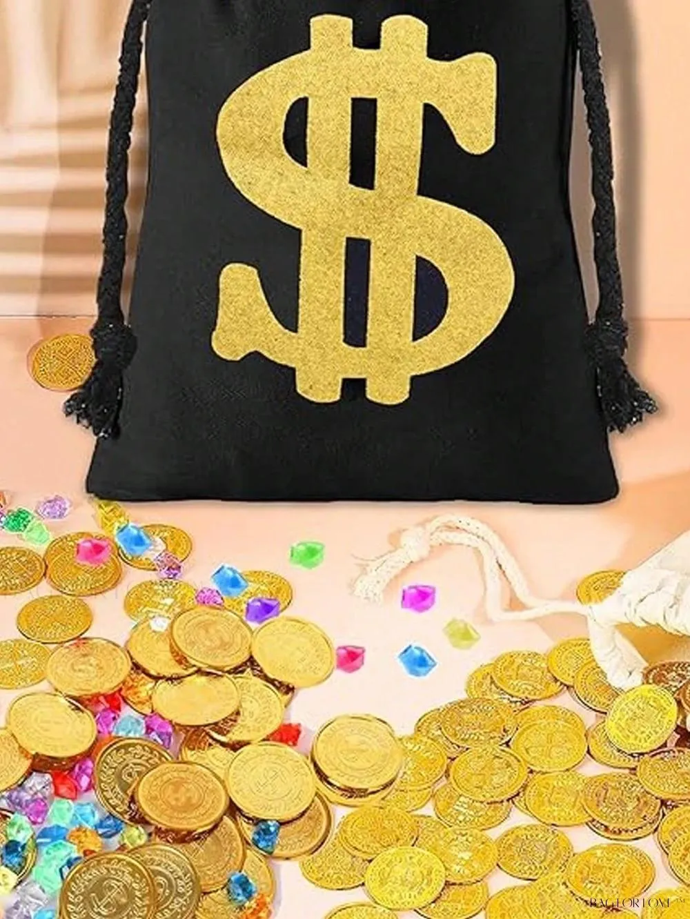 BagForLove - Glittering Canvas Cash Sacks for Ladies' Night Out