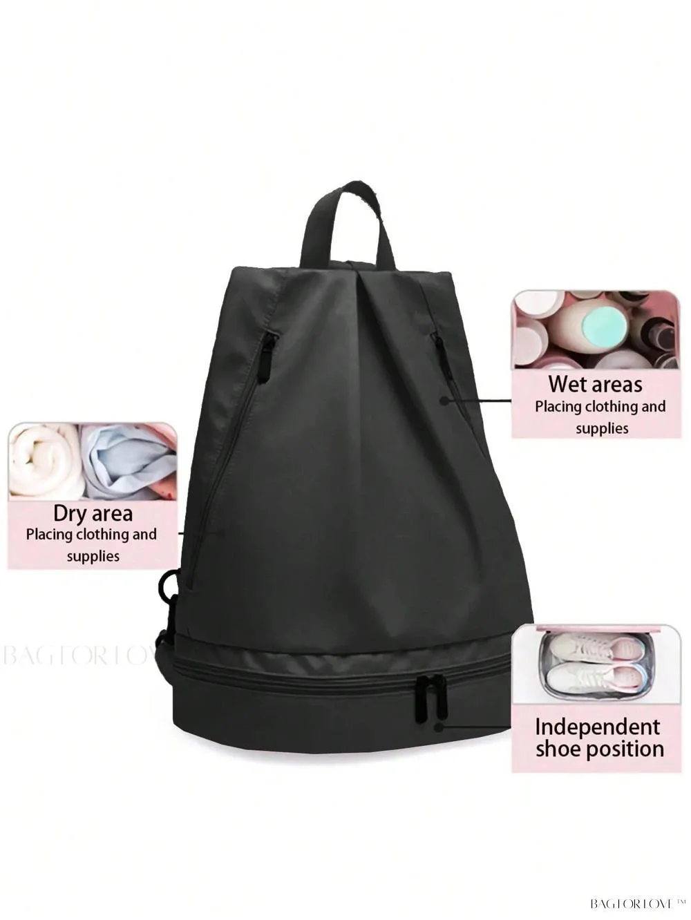 BagForLove - Large Capacity Portable Bag for Outings and Adventures