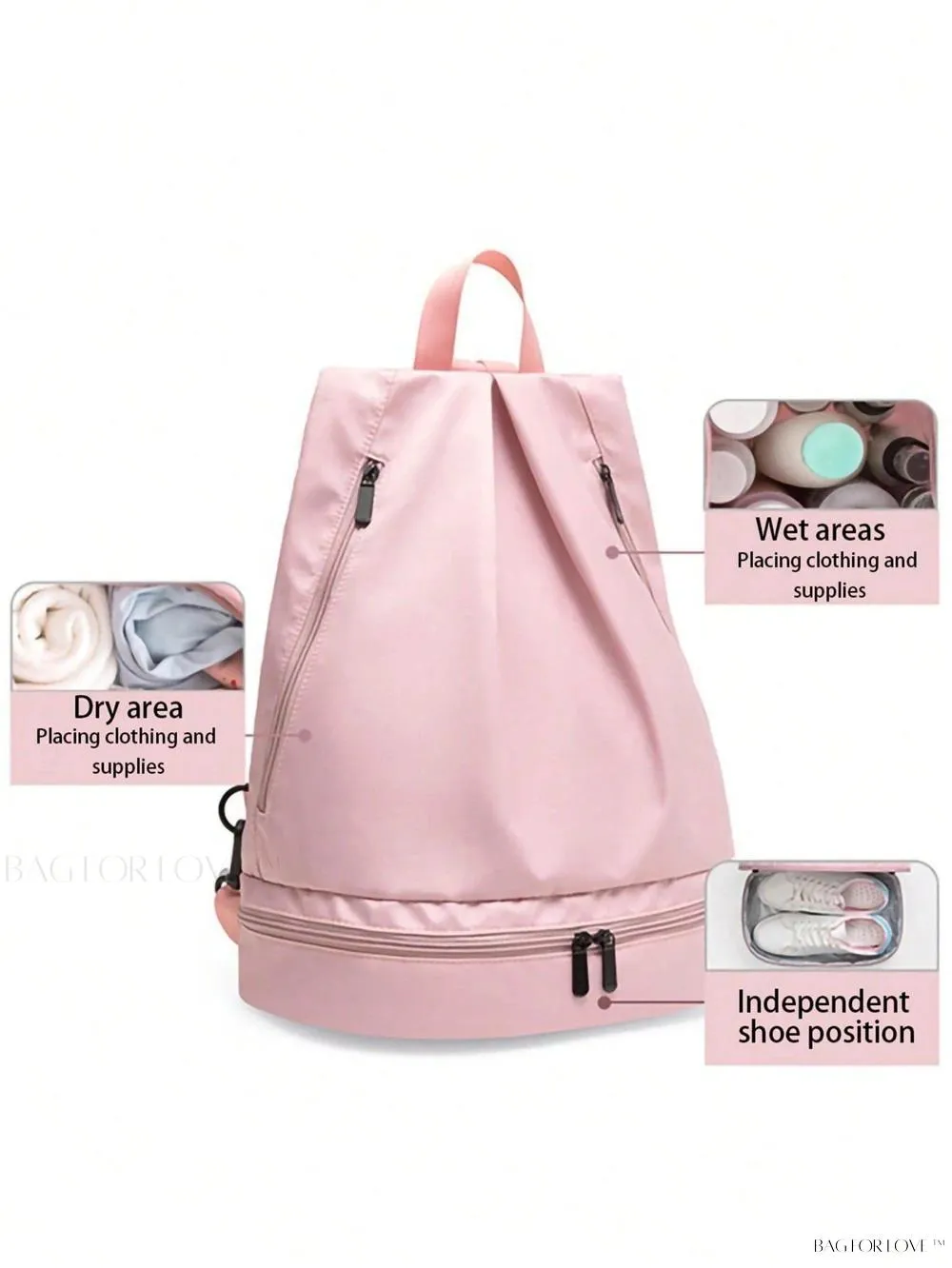 BagForLove - Large Capacity Portable Bag for Outings and Adventures