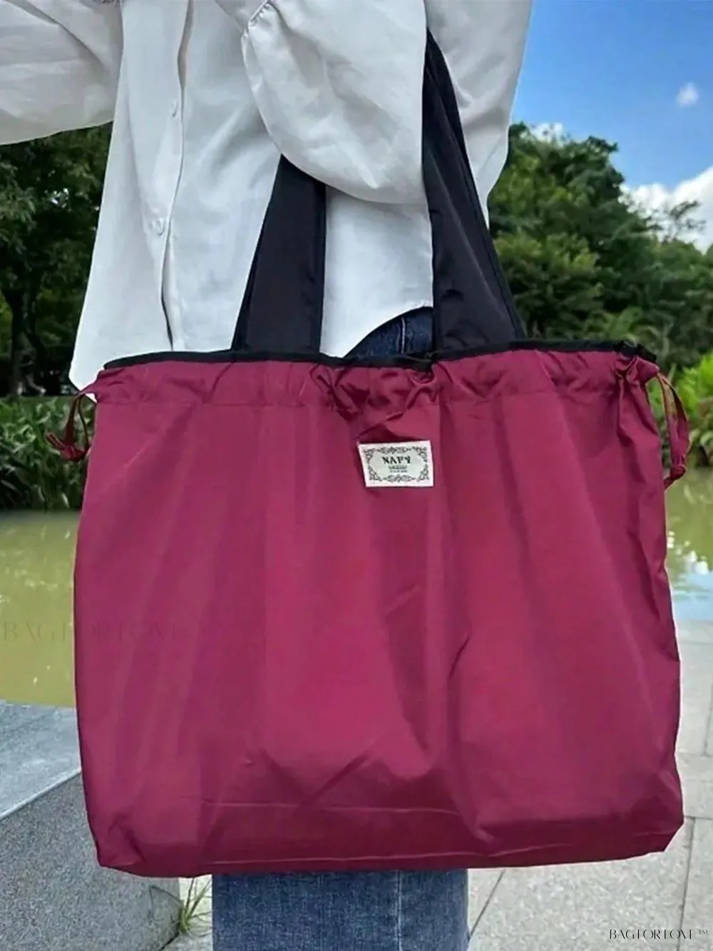 BagForLove - Lightweight Foldable Gym Tote Bag Perfect for Daily Use